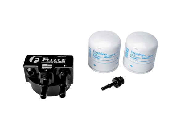 Fleece Performance Engine Mounted Filter Assembly for 2011-2025 6.7L Ford Powerstroke