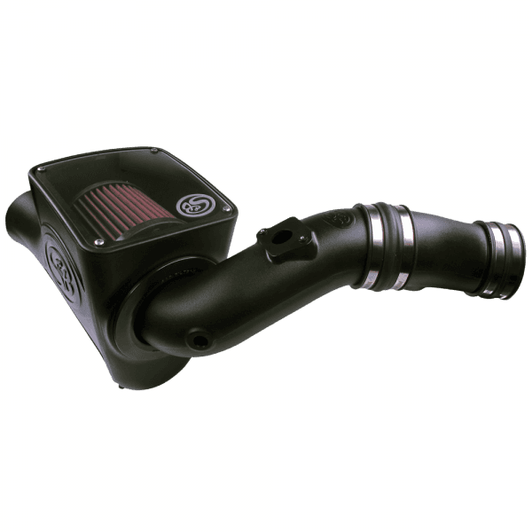 S&B Filters Cold Air Intake for 2003-2007 Ford Powerstroke 6.0L - Cotton filter