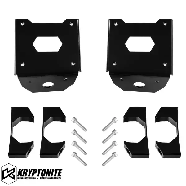 KRYPTONITE DEATH GRIP FRONT SHOCK RESERVOIR MOUNT KIT GM HD 2001-2010 - 55MM Resi