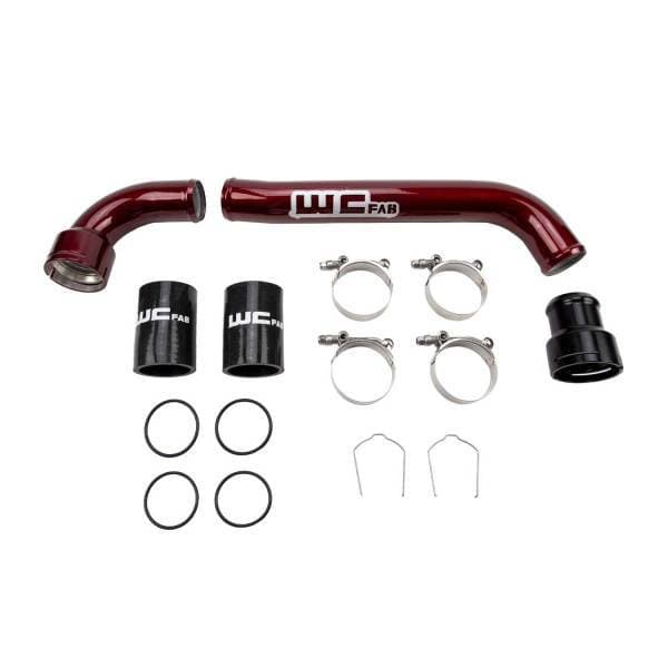 Wehrli Custom Fabrication 2017-2025 6.7L Powerstroke Upper Coolant Pipe Kit - WCF100311