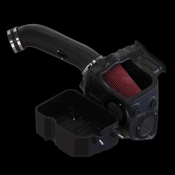 S&B Filters Cold Air Intake for 2017-2019 Ford Powerstroke 6.7L - Cotton filter