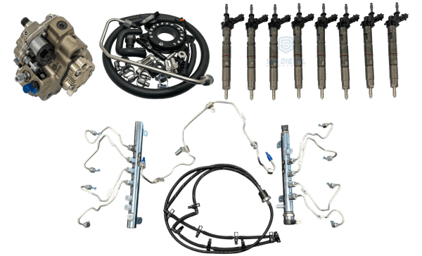 UnderDog Diesel/S&S Diesel Motorsport CP4 Contamination Kit - 2011-2016 LML Duramax - Builder Series