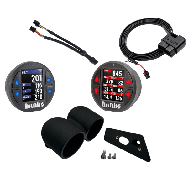 UnderDog Diesel/Banks Power iDash Pro Bundle Kit - 2024+ GM 1500/2500/3500HD - Dual