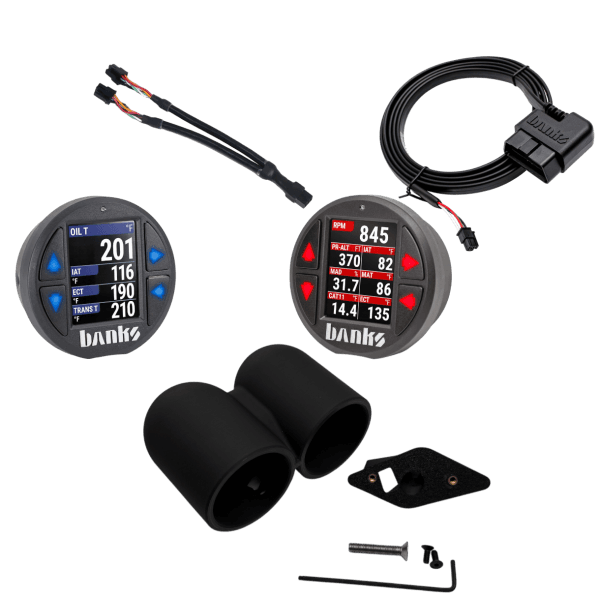 UnderDog Diesel/Banks Power iDash Pro Bundle Kit - 2015-2019 GM 2500/3500HD - Dual
