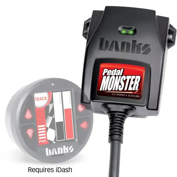 Banks Power Pedal Monster Throttle Sensitivity Booster for Use w/ Exst. iDash - 2020+ GM 2500/3500HD