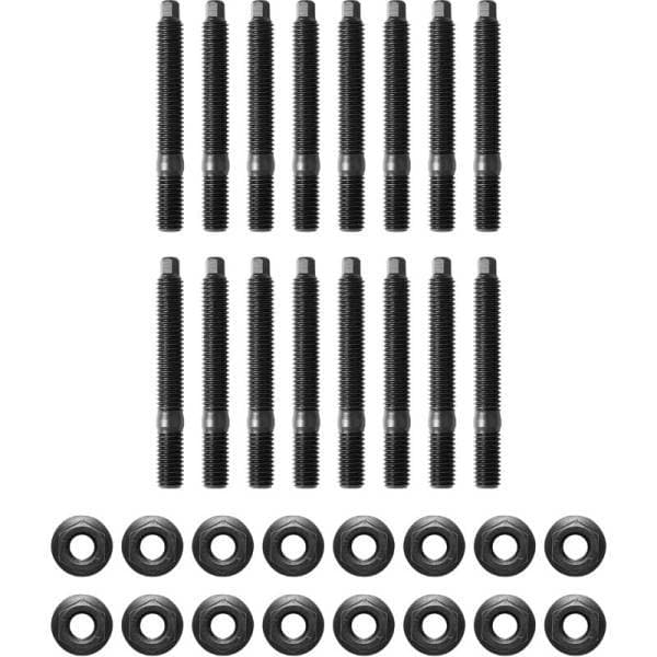 PPE Power Stud and Nut Kit - GM OEM L5P Exhaust Manifolds 2017-2025 (16 Studs 16 Nuts) - 116112583