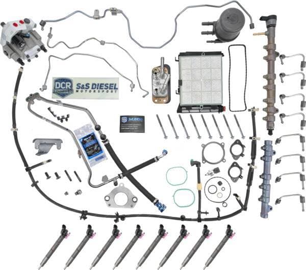 UnderDog Diesel Fuel System Contamination Kit - w/ S&S Diesel DCR Conversion - for 2020-2022 Ford 6.7L Powerstroke