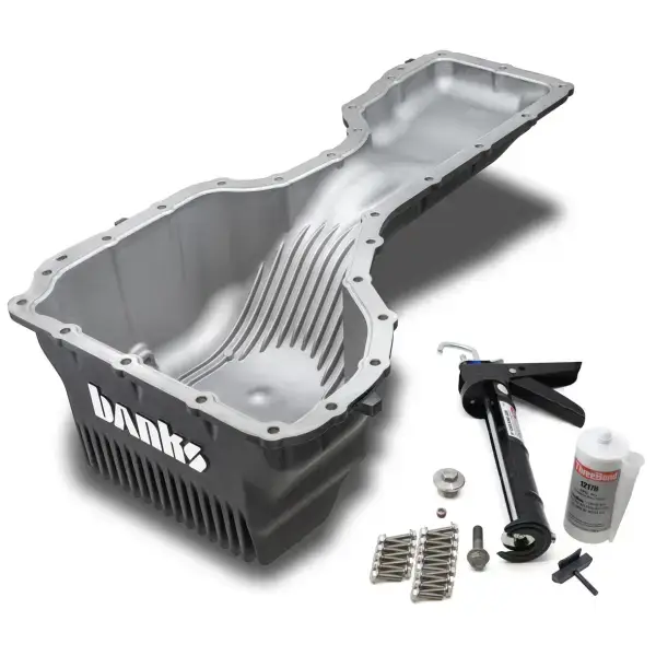 Banks Power CoolRunner Oil Pan - 2020-2026 GM 6.6L L5P Duramax